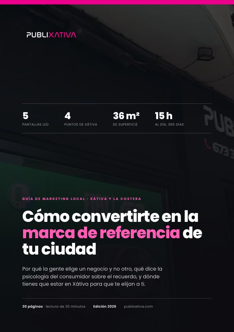Portada de la guía: Cómo convertirte en la marca de referencia de tu ciudad