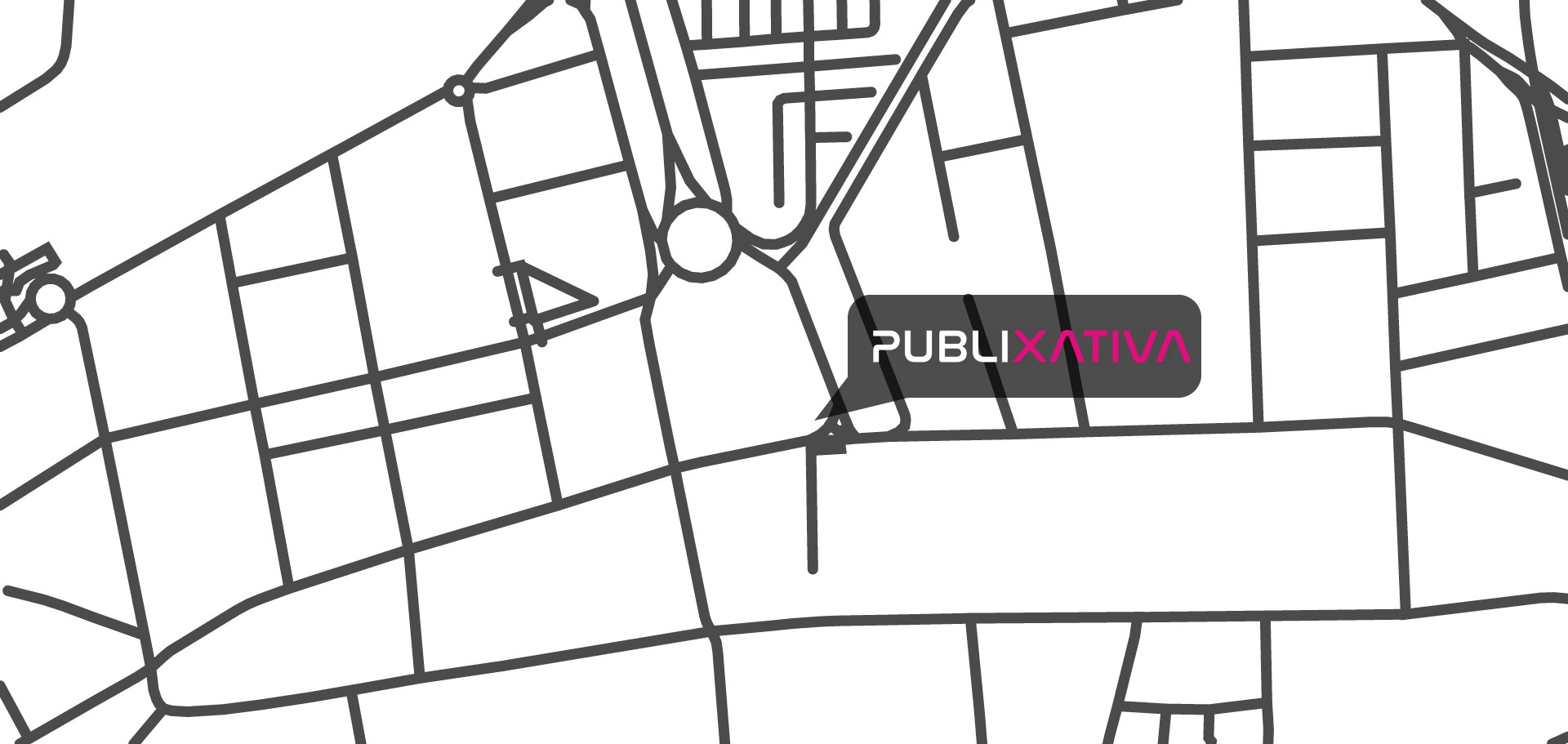 Plano de situación de Publixativa en Xàtiva